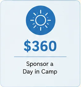 $360 - Sponsor a Day in Camp